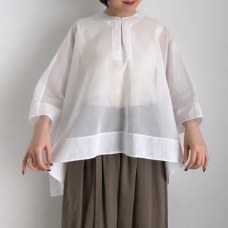 TENNE HANDCRAFTED MODERN organza short cape coat /004*SL#IT