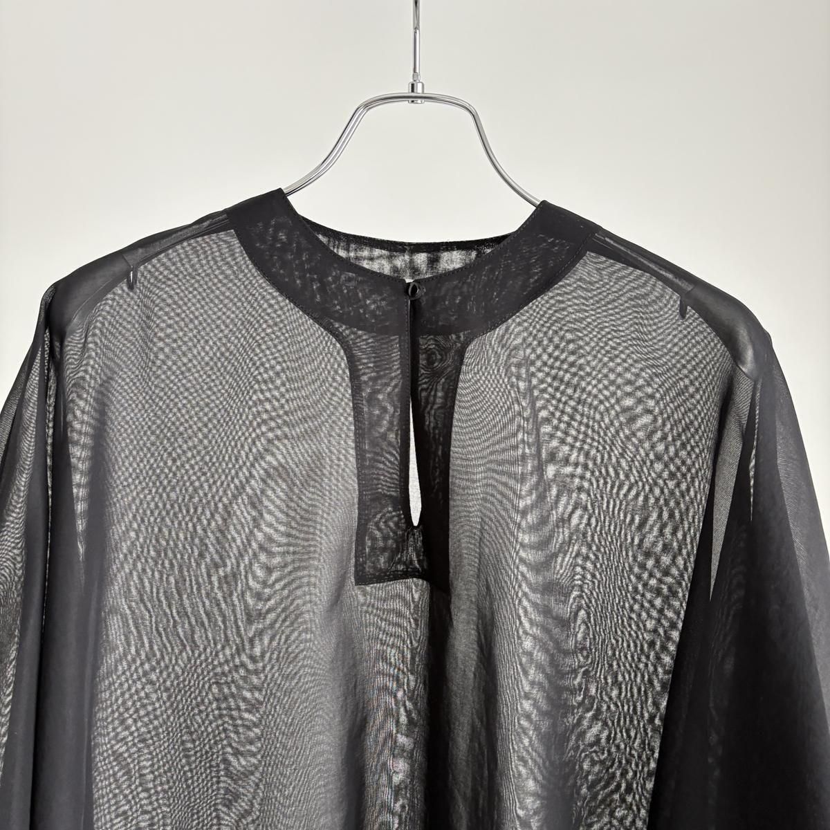 TENNE HANDCRAFTED MODERN organza short cape coat /004*SL#IT