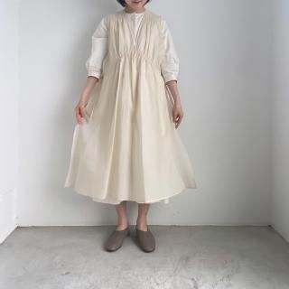 TENNE HANDCRAFTED MODERN organza 2way long dress /006*OP#IT