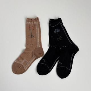 ANTIPAST  BOTANICAL SOCKS  /AM-801*SO#IT*