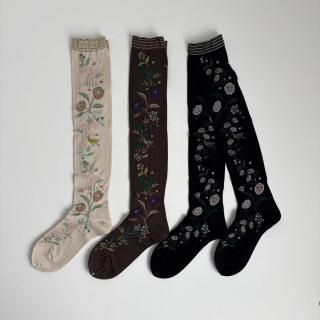 ANTIPAST  BOUQUET HIGH SOCKS  /AM-802HS*SO#IT*