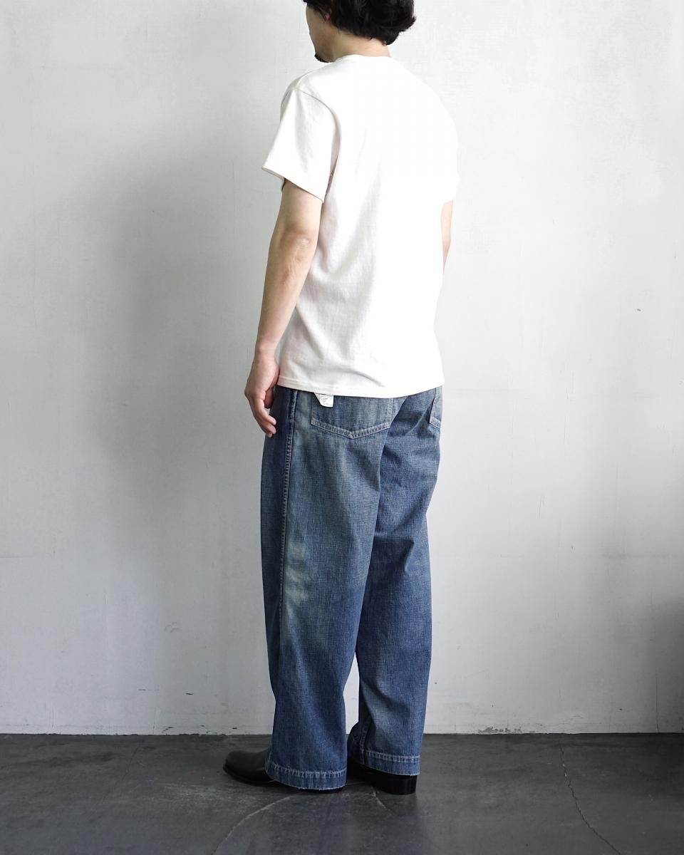 A.PRESSE / US ARMY Dungaree Denim Trousers - IMA:ZINE