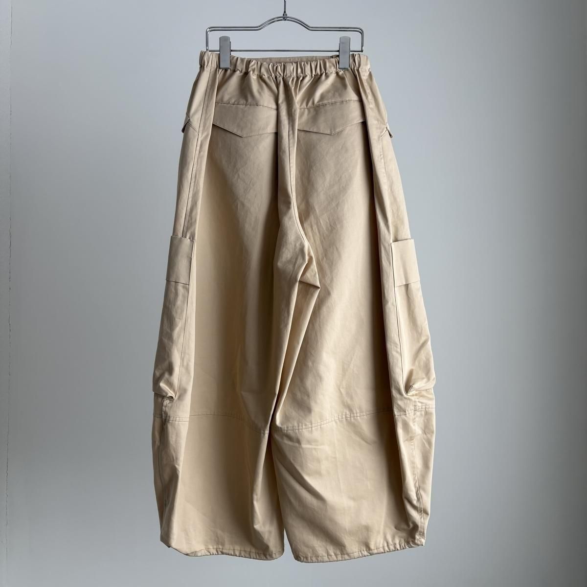 TENNE HANDCRAFTED MODERN military barrel pants(コットン
