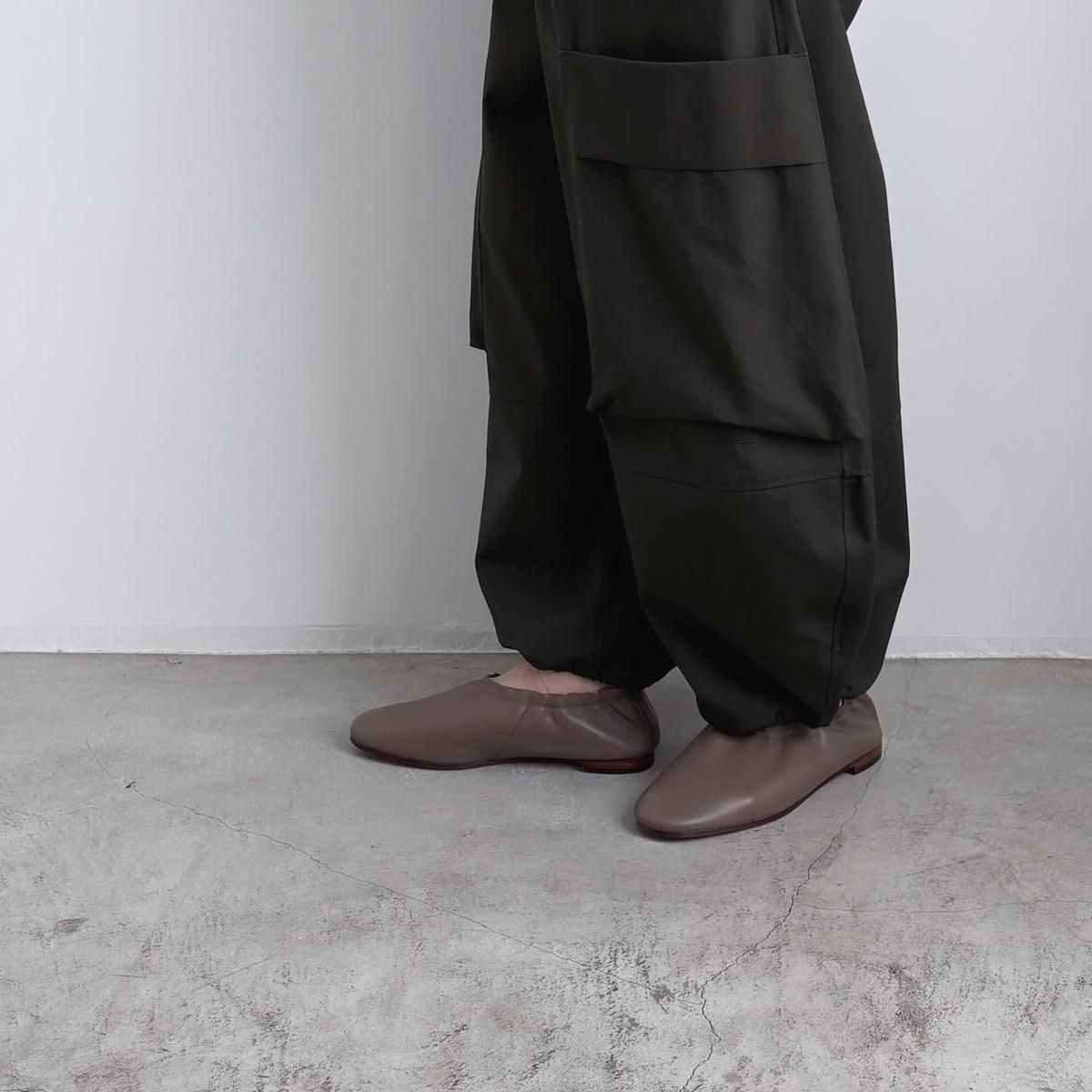 TENNE HANDCRAFTED MODERN military barrel pants(ventile