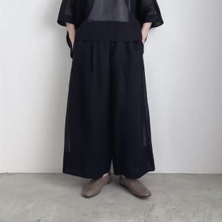 TENNE HANDCRAFTED MODERN organza wide pants/0012*PT#IT