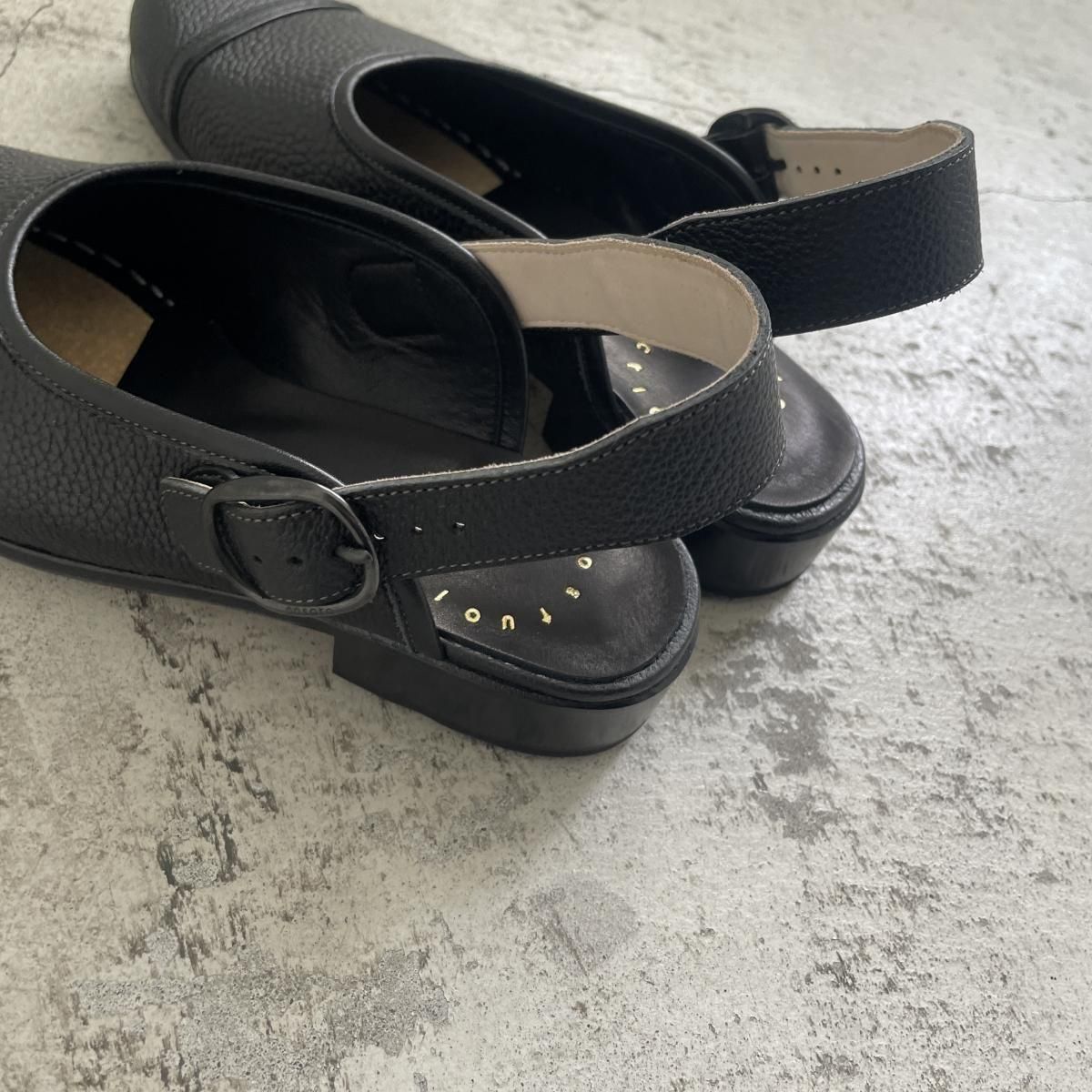 【新品・未使用品】Post Production FACE Sandals Post Production / FACE Sandals -Mesh Hand dyed