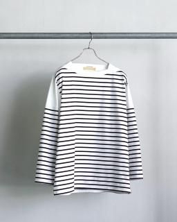 ANSNAM Rivverun Border 9/10 Sleeve T-Shirt  / AN25SS20*CL#GH