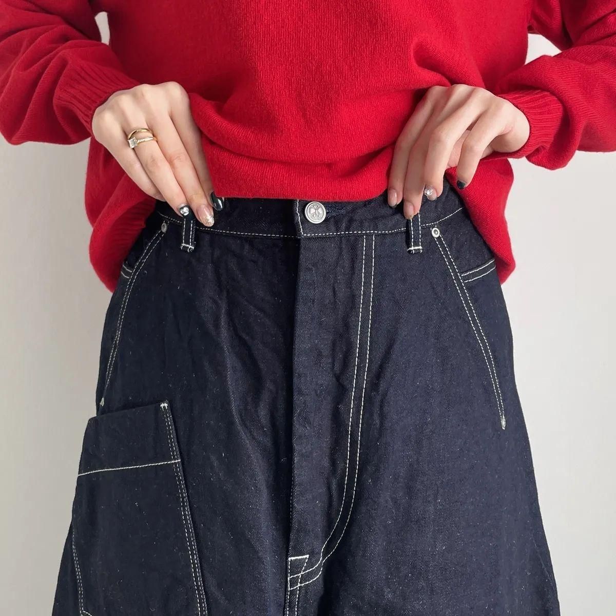 mina perhonen always(オールウェイズ) デニムロングスカート