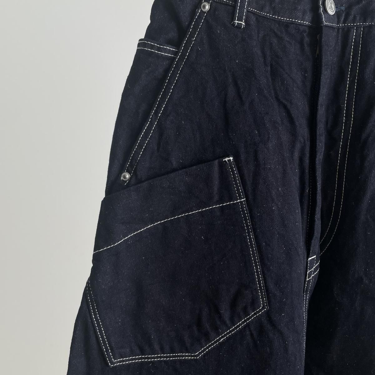 最終価格！mina perhonen デニムロングスカートindigo34 mina perhonen always(オールウェイズ) デニムロングスカート