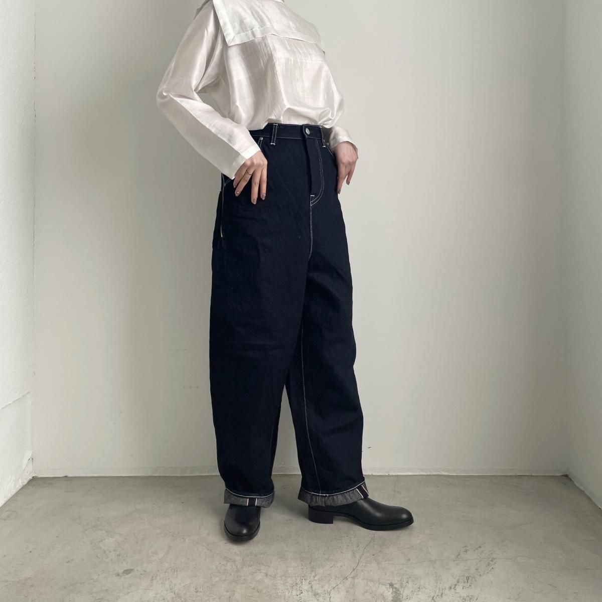 ミナペルホネン Always ワイドバルーンデニム always バルーンワイドデニム - minä perhonen
