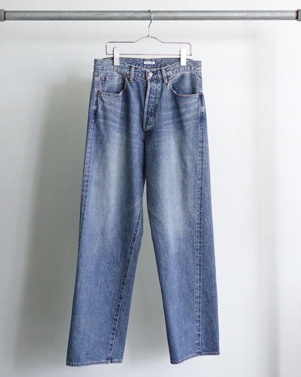 25AW ULTERIOR VINTAGE WASHED SELVEDGE DENIM 5P PANTS / UPJ05