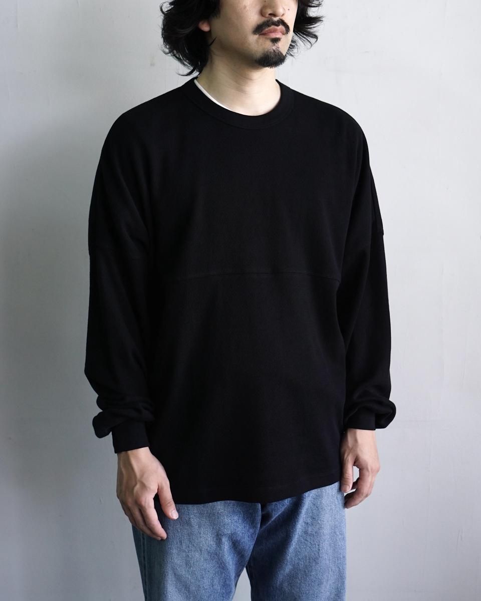 25AW ULTERIOR C/CASH HONEYCOMB FOOTBALL TEE / UCS99-KC220*CL