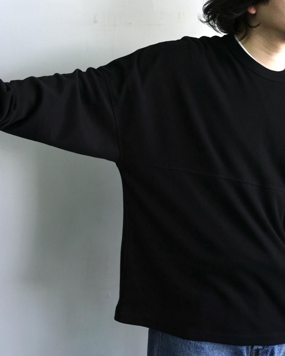 25AW ULTERIOR C/CASH HONEYCOMB FOOTBALL TEE / UCS99-KC220*CL#GH