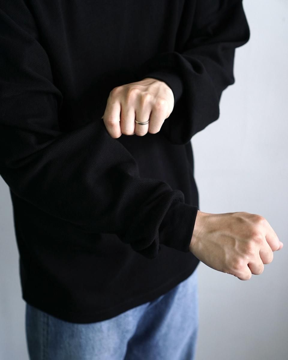 25AW ULTERIOR C/CASH HONEYCOMB FOOTBALL TEE / UCS99-KC220*CL