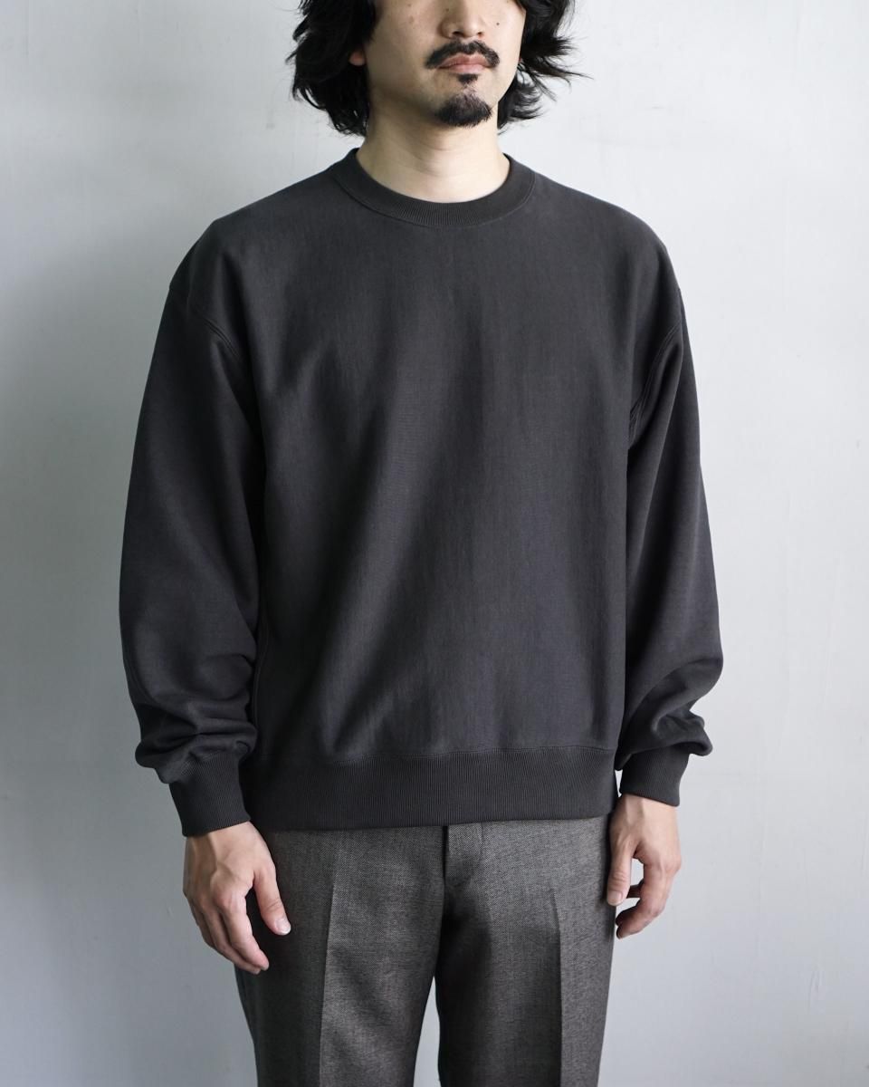 トップス ULTERIOR 23SS FADED SILKY TERRY RW SWEAT ULTERIOR Ex. FADED SILKY TERRY RW HALF ZIP HOOD