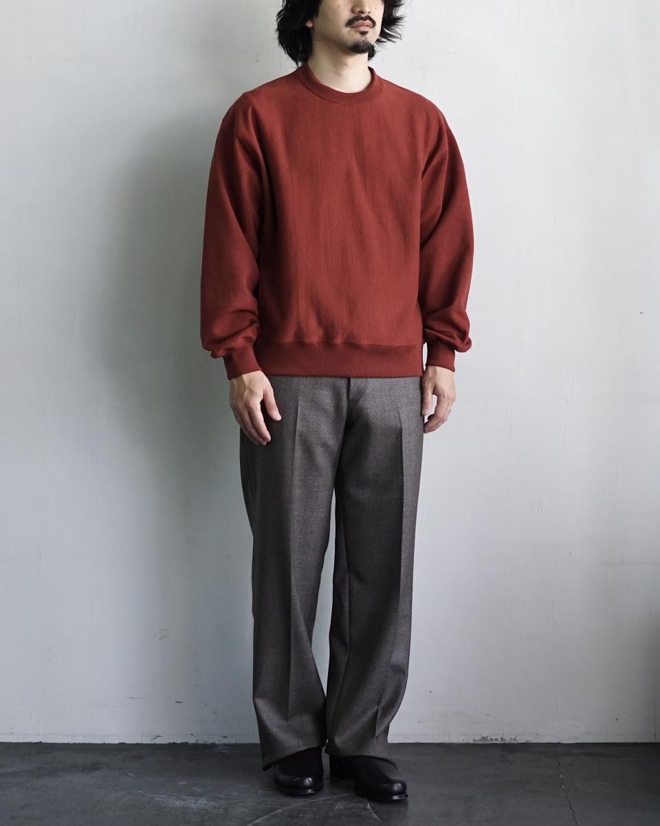 トップス ULTERIOR FADED SILKY TERRY SWEAT SHIRT ULTERIOR Faded Silky Terry RW Sweat Shirt | 大阪心斎橋の