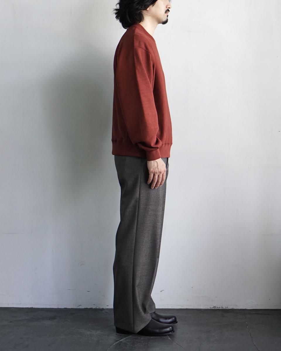 トップス ULTERIOR 19AW SILKY BRUSHED TERRY SWEAT ULTERIOR FADED SILKY TERRY RW HALF ZIP HOODIE | 大阪心斎橋の