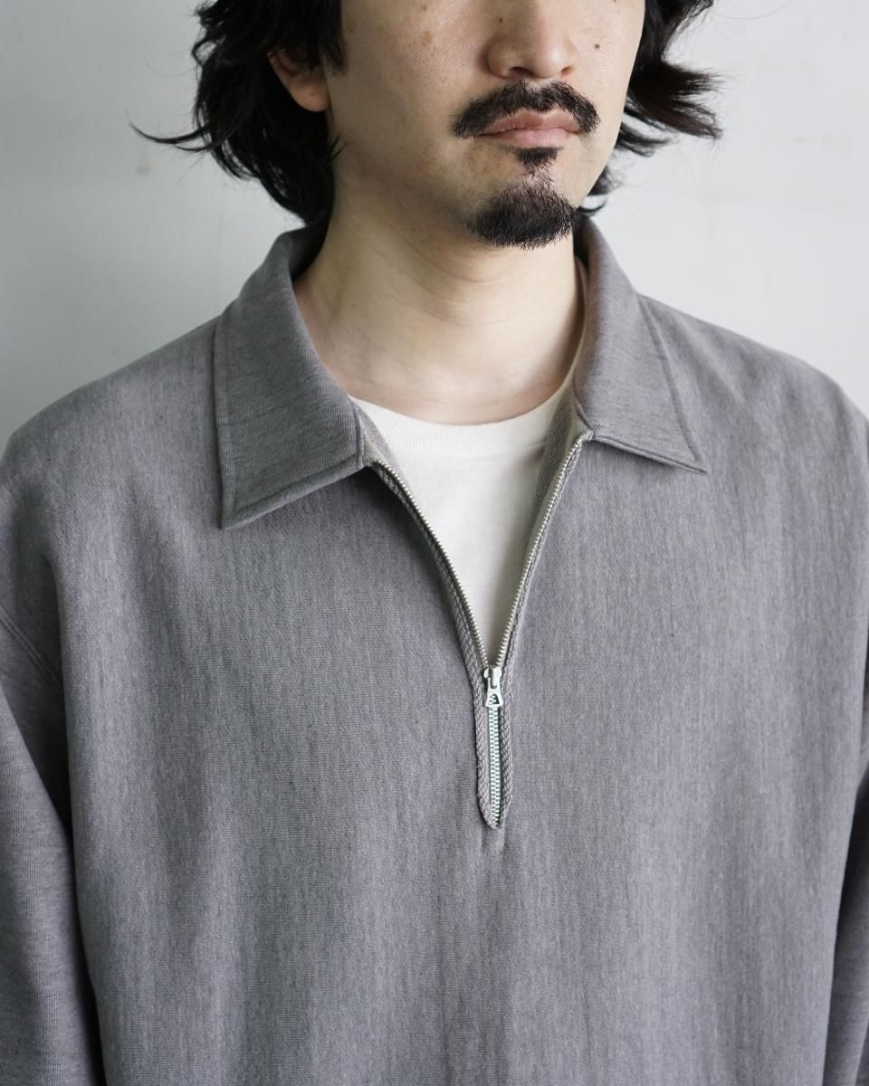 25AW ULTERIOR FADED SILKY TERRY RW HALF ZIP P/O / UCS95