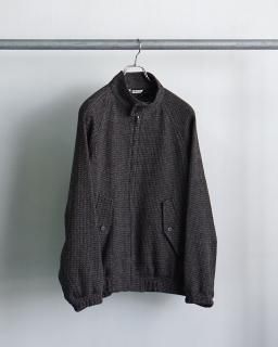 <img class='new_mark_img1' src='https://img.shop-pro.jp/img/new/icons13.gif' style='border:none;display:inline;margin:0px;padding:0px;width:auto;' />25AW AURALEE ALPACA WOOL SILK TWEED ZIP BLOUSON / A25AB03LS*BR#GH