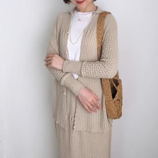 ONICA  cotton-boucle basket shirt/Oni-051*KN#IT