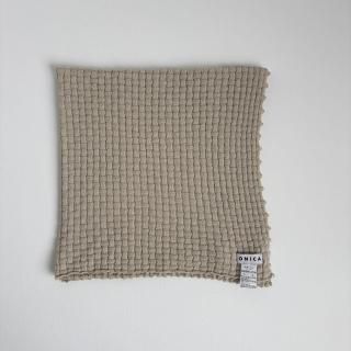 ONICA  cotton-boucle basket scarf/Oni-053*KN#IT