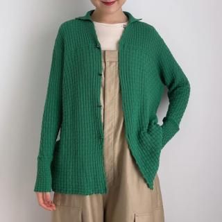 ONICA  cotton-boucle basket shirt/Oni-051*KN#IT