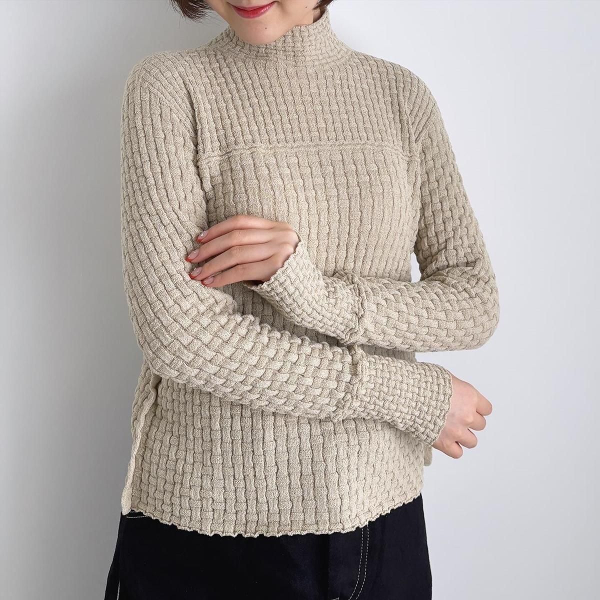 トップス HIROKITSUZUKI BIG COTTON KNIT HIROKI TSUZUKI】BIG COTTON KNIT – YZ