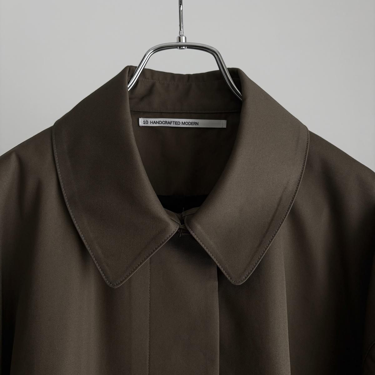 10 HANDCRAFTED MODERN ventile short cape coat/0016*CT#IT - ARTHUR