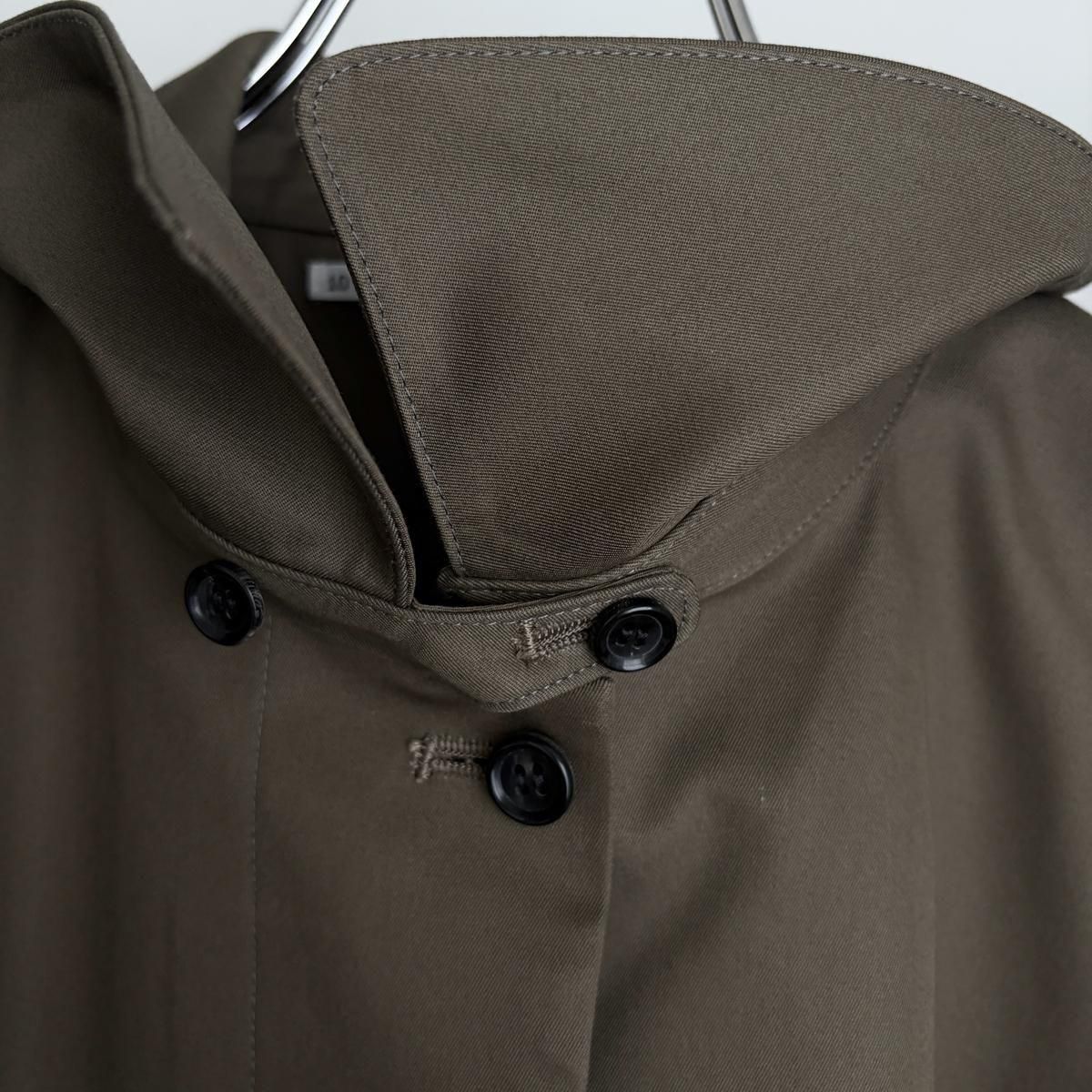 10 HANDCRAFTED MODERN ventile short cape coat/0016*CT#IT - ARTHUR