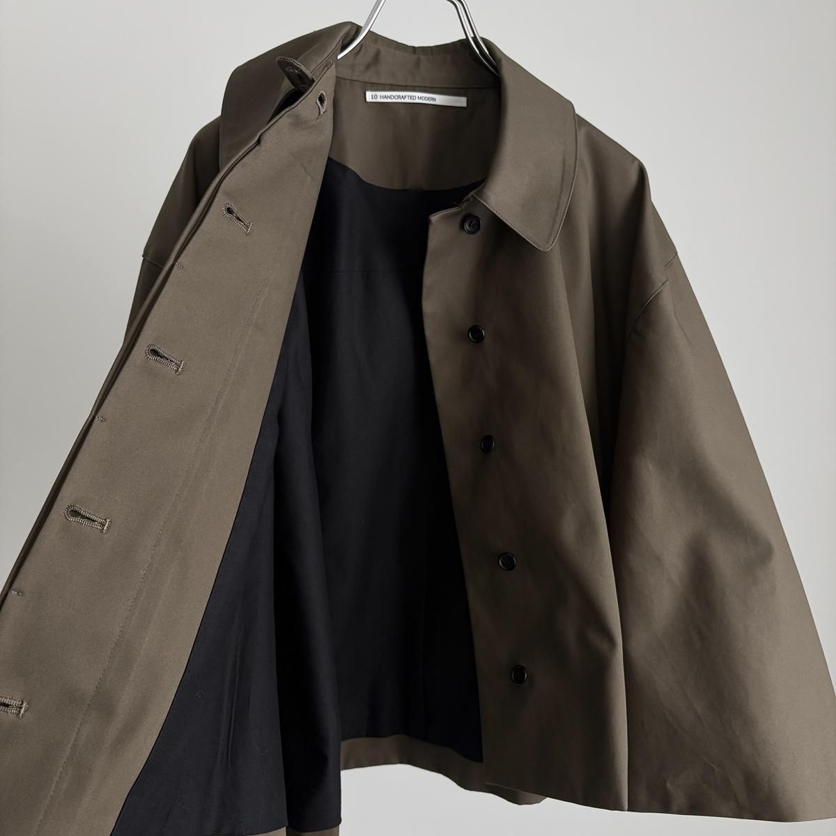 TENNE HANDCRAFTED MODERN ケープコート Long cape coat (Navy) TENNE HANDCRAFTED MODERN コート 通販