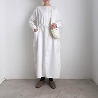 10 HANDCRAFTED MODERN waist string dress /0036*OP#IT