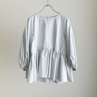 10 HANDCRAFTED MODERN volume sleeve gather pullover (THOMAS MASON) /0019*SL#IT