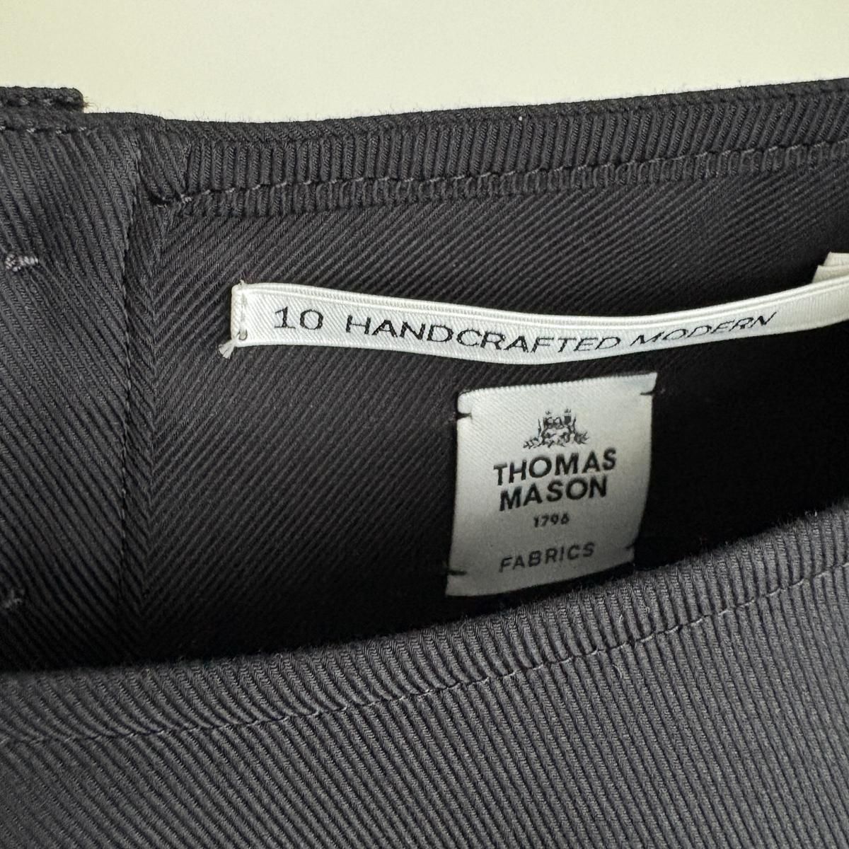 10 HANDCRAFTED MODERN volume sleeve gather pullover (THOMAS MASON