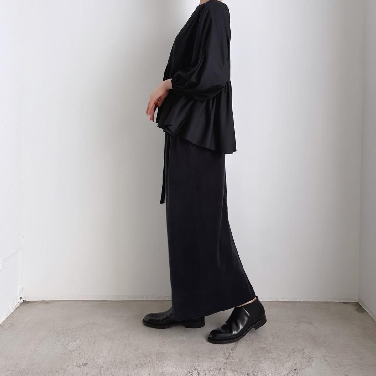 10 HANDCRAFTED MODERN volume sleeve gather pullover (THOMAS MASON