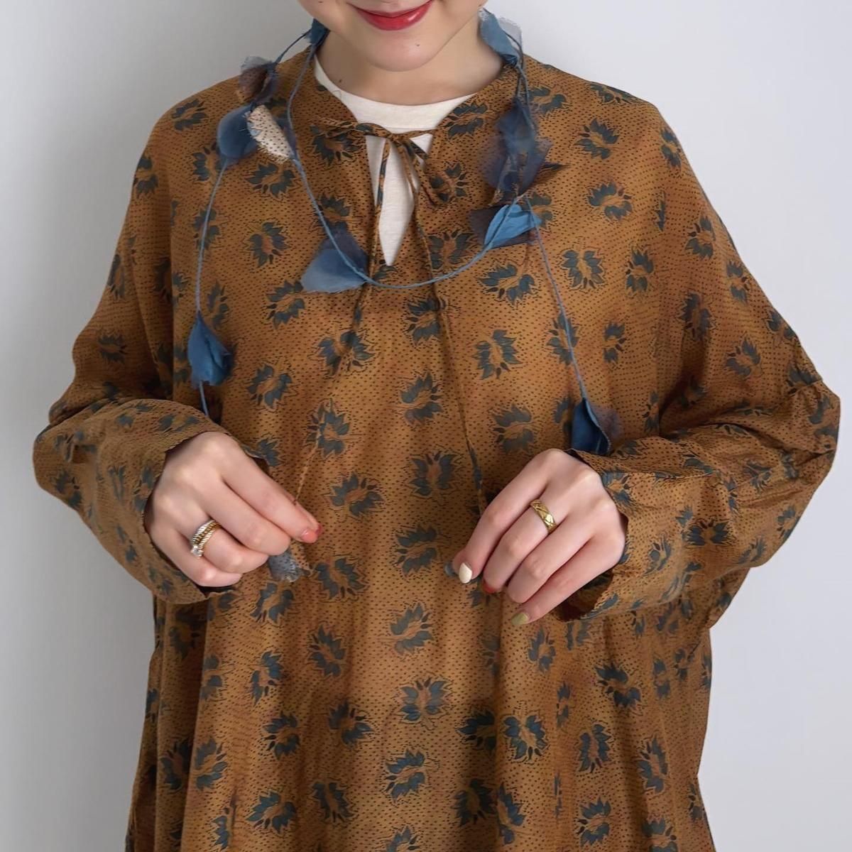 TOWAVASE Eliane blouse (ネックレス付)/30-0008A*SL#IT - ARTHUR