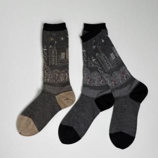 ANTIPAST CITY SCAPE SOCKS /AM-808*SO#IT*