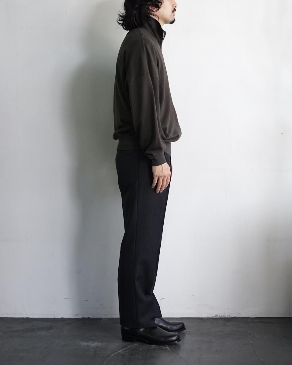 ジャケット・アウター AURALEE SUPER HIGH GAUGE ZIP BLOUSON AURALEE SUPER HIGH GAUGE SWEAT ZIP BLOUSON INK BLACK , DARK