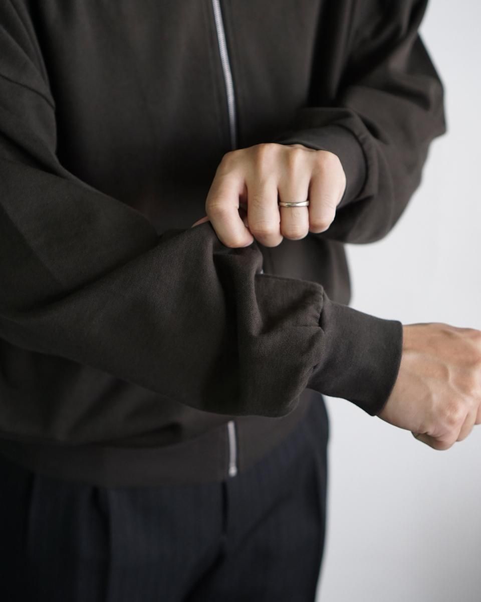 25AW AURALEE SUPER HIGH GAUGE SWEAT ZIP BLOUSON / A25AB01CU