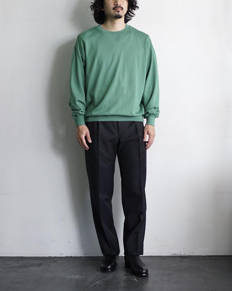 25AW AURALEE SUPER HIGH GAUGE SWEAT P/O / A25AP02CU*CL#GH