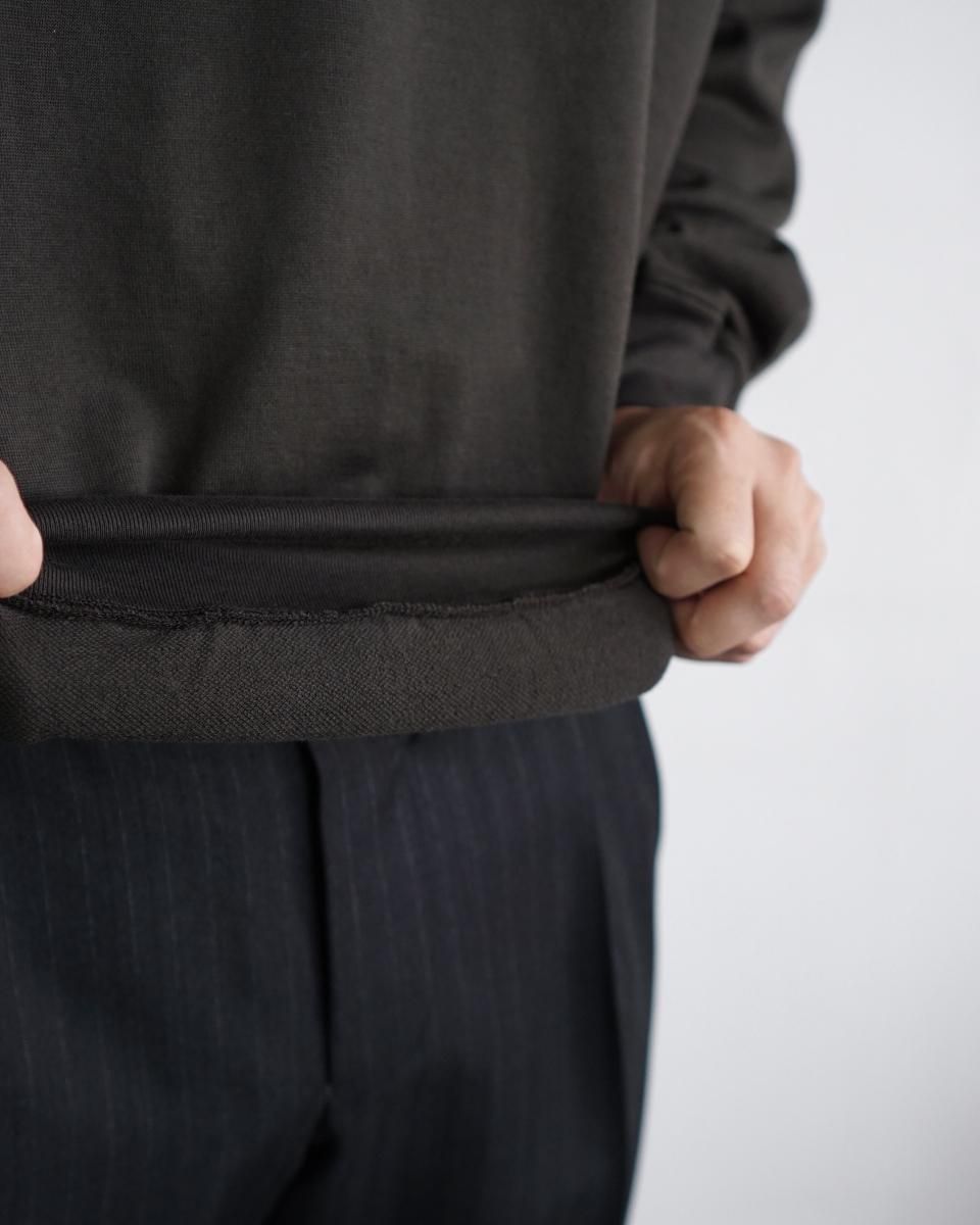 25AW AURALEE SUPER HIGH GAUGE SWEAT P/O / A25AP02CU*CL#GH - ARTHUR