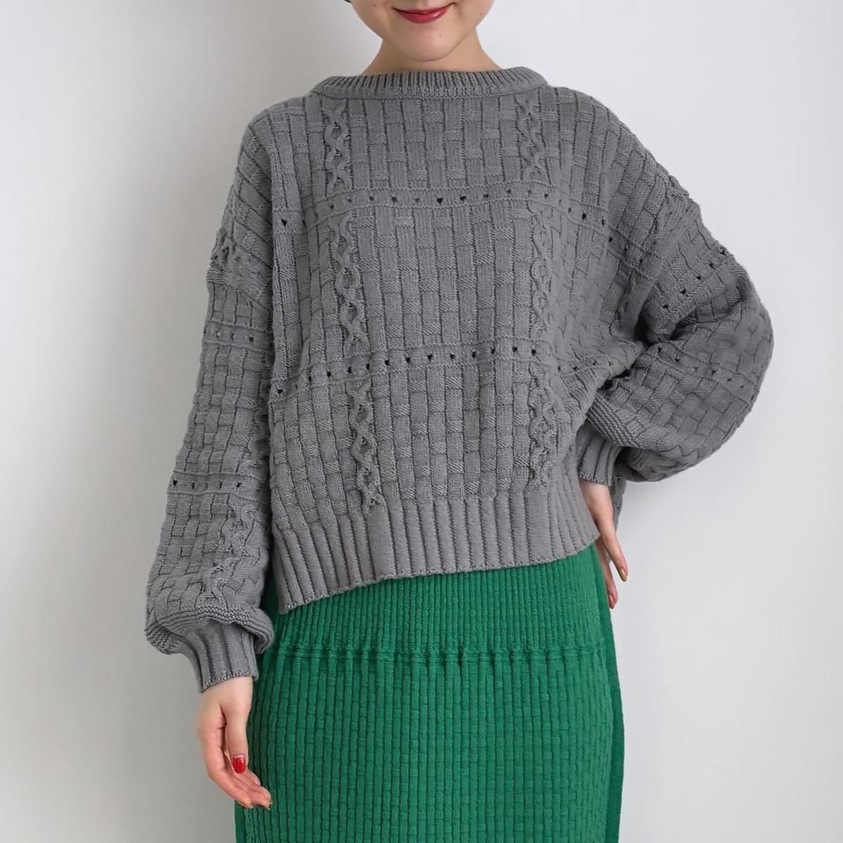 ONICA recycled-cotton jumper /Oni-060*KN#IT - ARTHUR FASHION