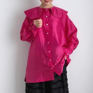 BUNON Kahdi Silk Round Collar Over Blouse/BN2552*SL#IT