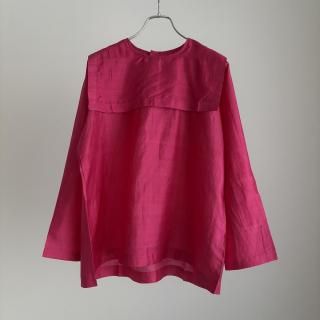 BUNON Kahdi Silk Back Button Sailor Blouse/BN4034*SL#IT