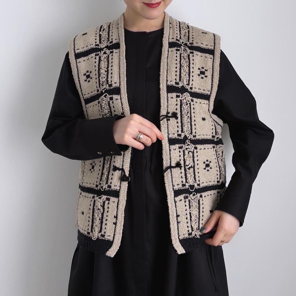 ◆新品◆22ss◆ROTOL◆REBUILD KNIT VEST◆再構築 ◇新品◇22ss◇ROTOL◇REBUILD KNIT VEST◇再構築 - メルカリ