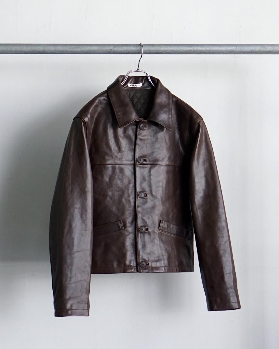 ジャケット・アウター AURALEE 25AW HEAVY LAMB LEATHER BLOUSON AURALEE 25AW HEAVY LAMB LEATHER BLOUSON - メルカリ
