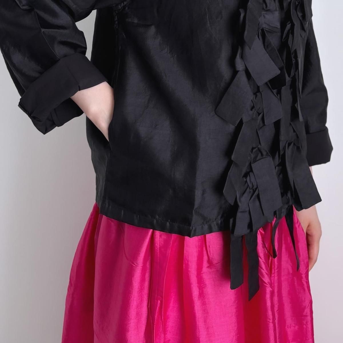 BUNON Kahdi Silk Ribbon Light Jacket/BN2551*JK#IT - ARTHUR FASHION