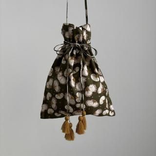 BUNON Embroidery Drawstring Shoulder Bag/BN2565*BG#IT