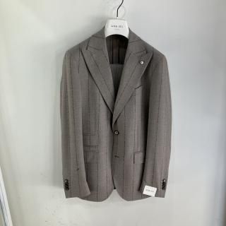 極美品✨ルビアム1911 春夏カシミヤ混ジャケット44R 本切羽アンコン 極美品✨ルビアム1911 春夏カシミヤ混ジャケット44R 本切羽