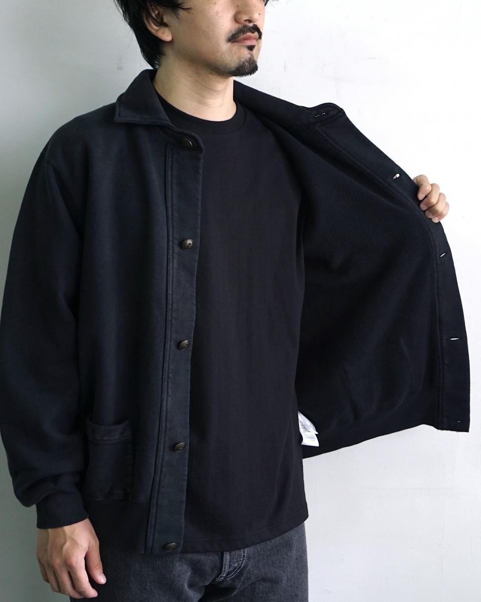 A.PRESSE 2025 Style 2 Vintage Sweat Cardigan / 25AAP-05-08