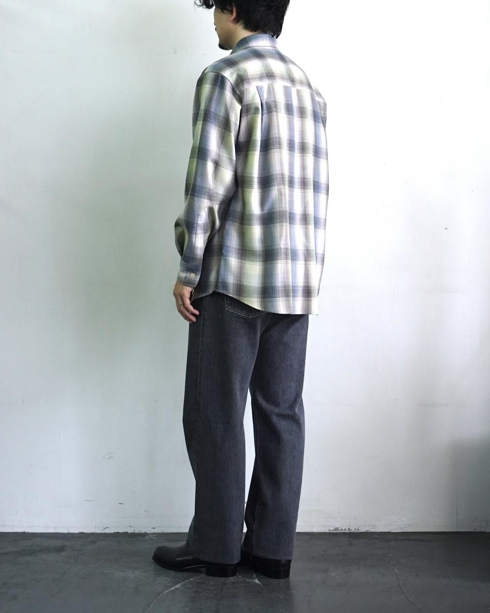 [新品] 25SS Auralee light wool check シャツ AURALEE[オーラリー] Super Light Wool Check Shirt - 8/30(fri